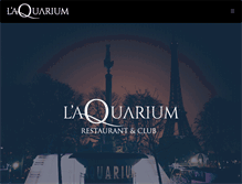 Tablet Screenshot of laquarium-leclub.com